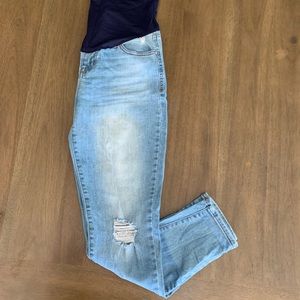 PinkBlush Maternity Crop Jeans